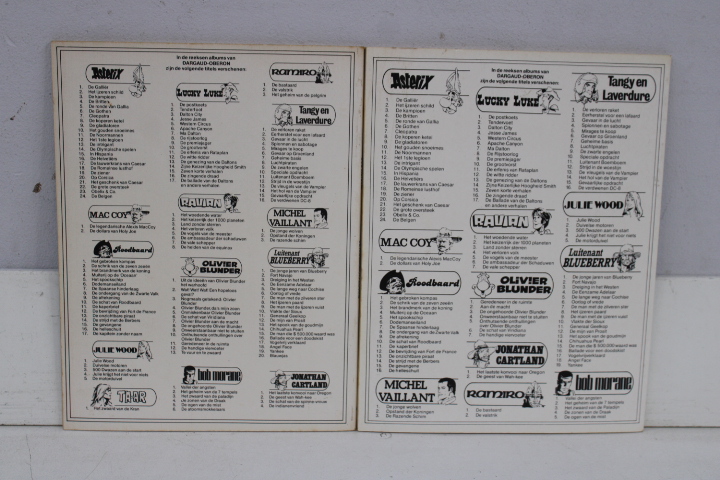 Bob Morane stripboeken set van 13 – foto 17 – kavel bij GSD Auctions, Zoeterwoude
