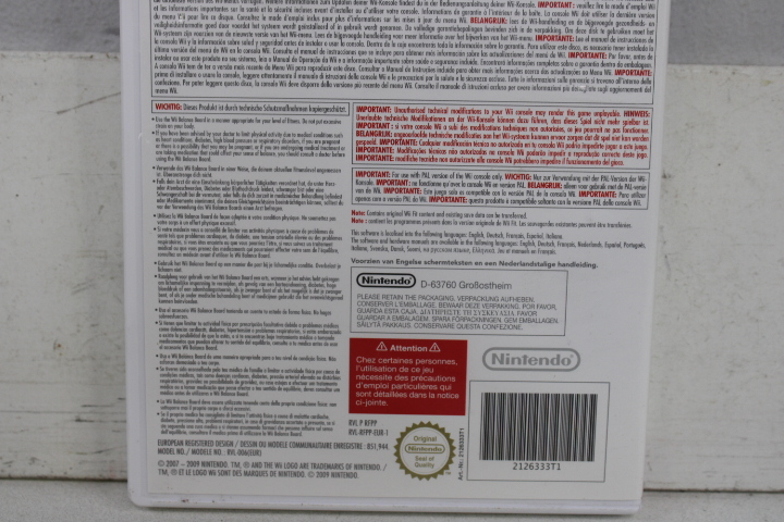 Nintendo Wii Fit Plus spel – foto 6 – kavel bij GSD Auctions, Zoeterwoude