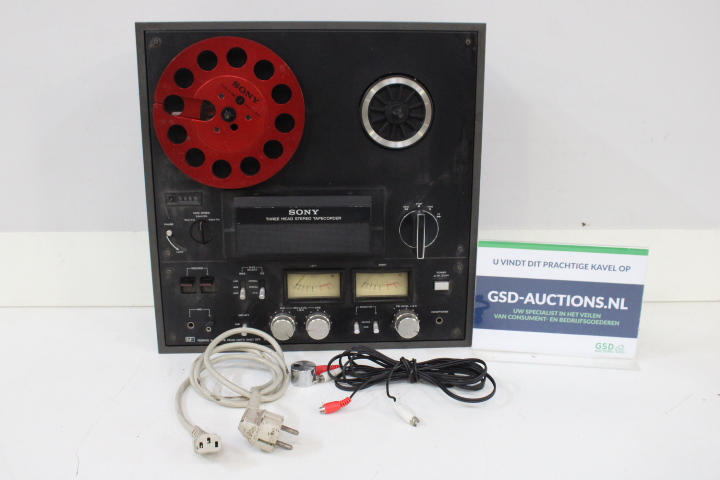 Sony Three Head Stereo Tapedeck – foto 2 – kavel bij GSD Auctions, Zoeterwoude