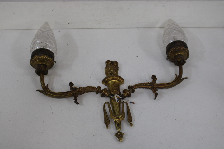 Antieke messing wandlamp – foto 3 – kavel bij GSD Auctions, Zoeterwoude