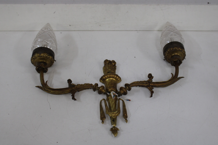 Antieke messing wandlamp – foto 4 – kavel bij GSD Auctions, Zoeterwoude