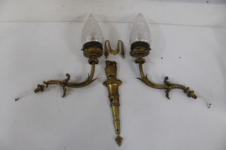 Antieke messing wandlamp – foto 9 – kavel bij GSD Auctions, Zoeterwoude