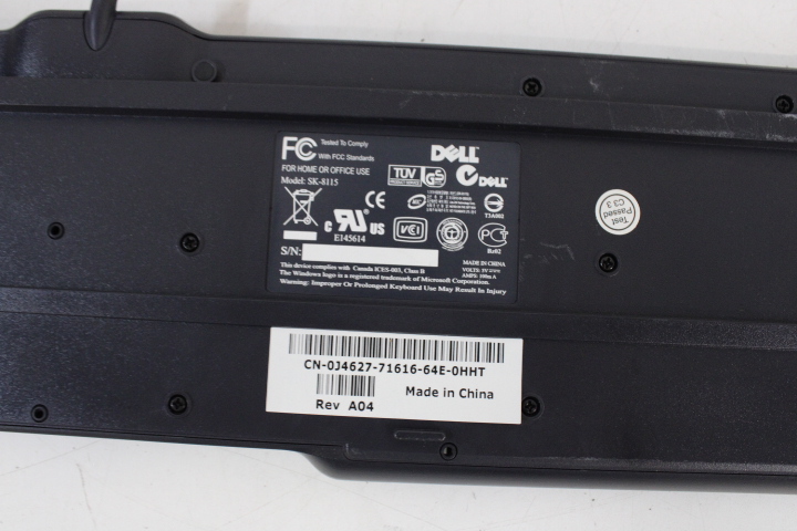 Dell computermonitor met toetsenbord en kabels – foto 10 – kavel bij GSD Auctions, Zoeterwoude