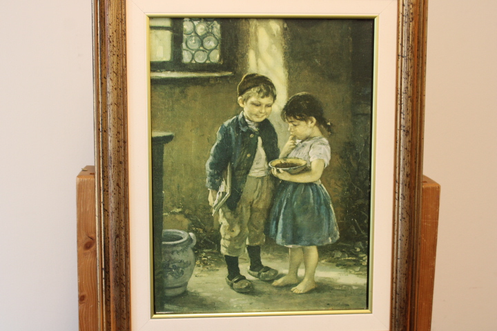 Reproductie poster van het schilderij 'Twee Jongens' – foto 5 – kavel bij GSD Auctions, Zoeterwoude