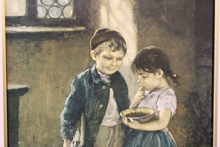 Reproductie poster van het schilderij 'Twee Jongens' – foto 6 – kavel bij GSD Auctions, Zoeterwoude