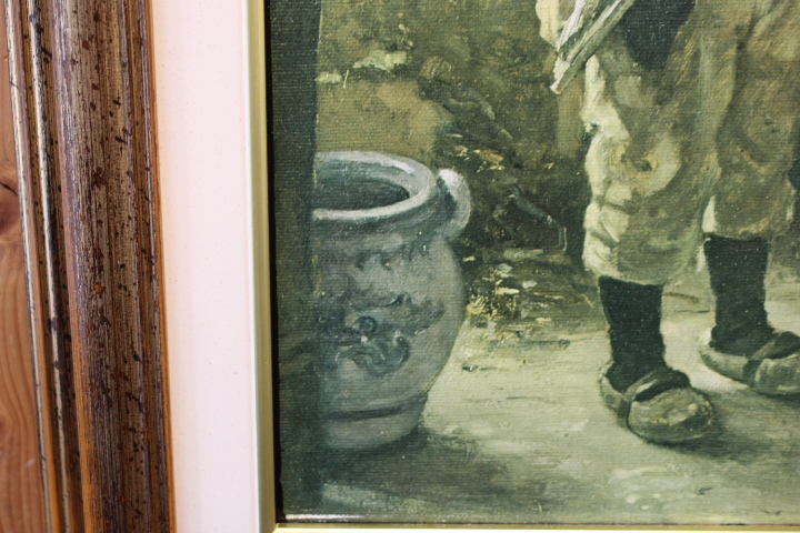 Reproductie poster van het schilderij 'Twee Jongens' – foto 7 – kavel bij GSD Auctions, Zoeterwoude