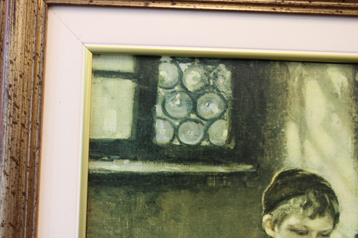 Reproductie poster van het schilderij 'Twee Jongens' – foto 8 – kavel bij GSD Auctions, Zoeterwoude