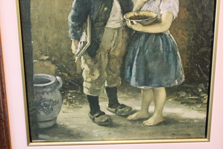 Reproductie poster van het schilderij 'Twee Jongens' – foto 11 – kavel bij GSD Auctions, Zoeterwoude