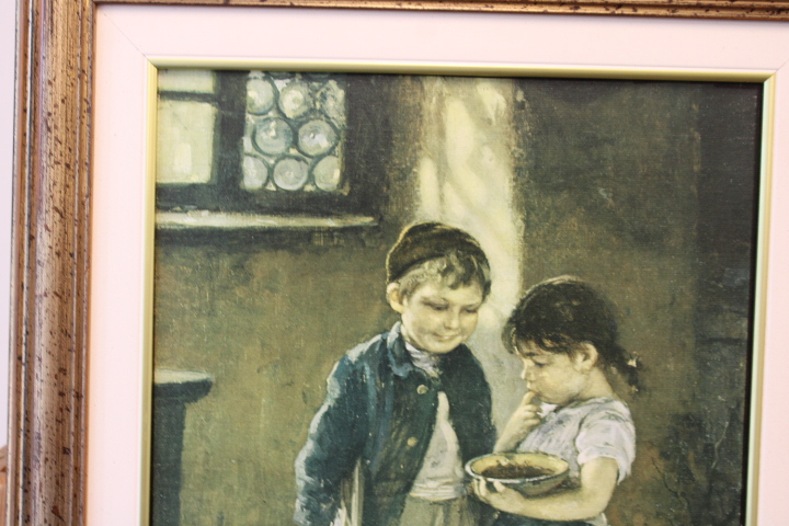 Reproductie poster van het schilderij 'Twee Jongens' – foto 12 – kavel bij GSD Auctions, Zoeterwoude
