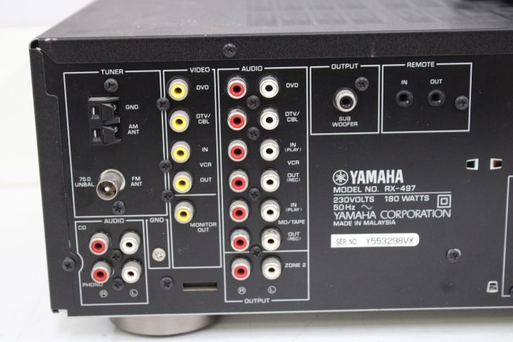 Yamaha Natural Sound Stereo Receiver AX-497 – foto 9 – kavel bij GSD Auctions, Zoeterwoude