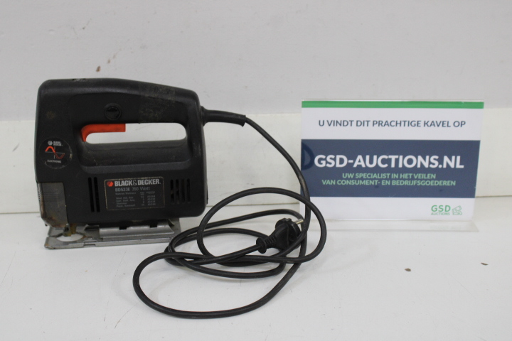Black & Decker Decoupeerzaag – foto 2 – kavel bij GSD Auctions, Zoeterwoude