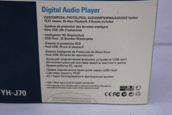 Samsung YH-J70 draagbare MP3-speler met accessoires – foto 15 – kavel bij GSD Auctions, Zoeterwoude