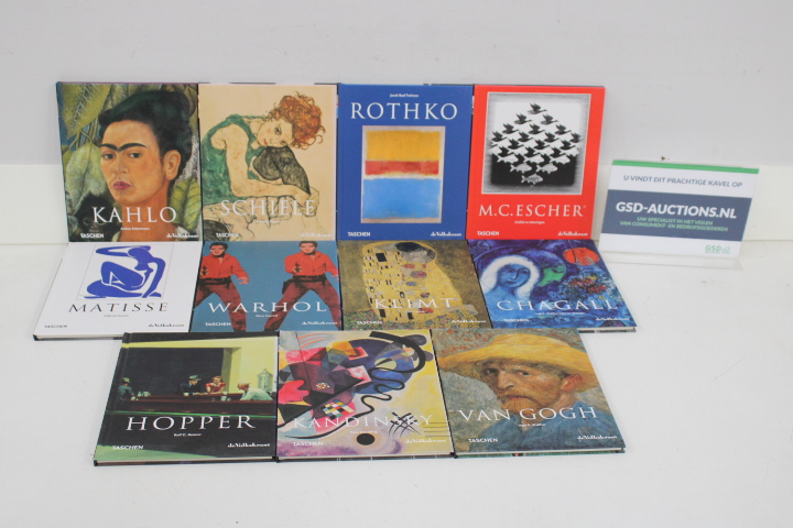 Set van 11 kunstboeken Taschen over diverse kunstenaars – foto 2 – kavel bij GSD Auctions, Zoeterwoude