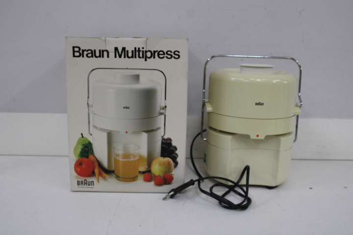 Braun Multipress sapcentrifuge – foto 3 – kavel bij GSD Auctions, Zoeterwoude