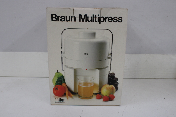 Braun Multipress sapcentrifuge – foto 4 – kavel bij GSD Auctions, Zoeterwoude