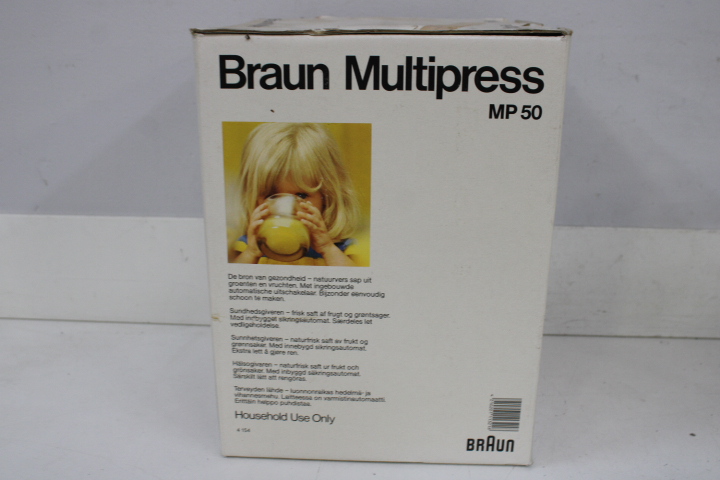 Braun Multipress sapcentrifuge – foto 6 – kavel bij GSD Auctions, Zoeterwoude