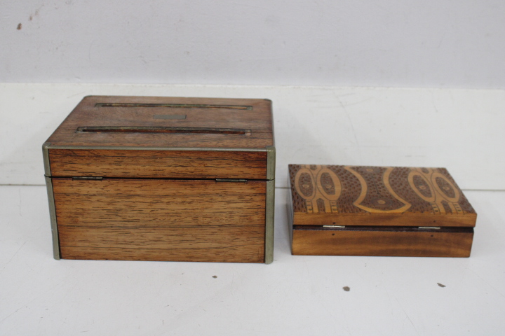 Set van 7 houten sierdozen – foto 6 – kavel bij GSD Auctions, Zoeterwoude