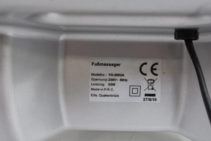 Elektrisch voetmassage apparaat – foto 11 – kavel bij GSD Auctions, Zoeterwoude