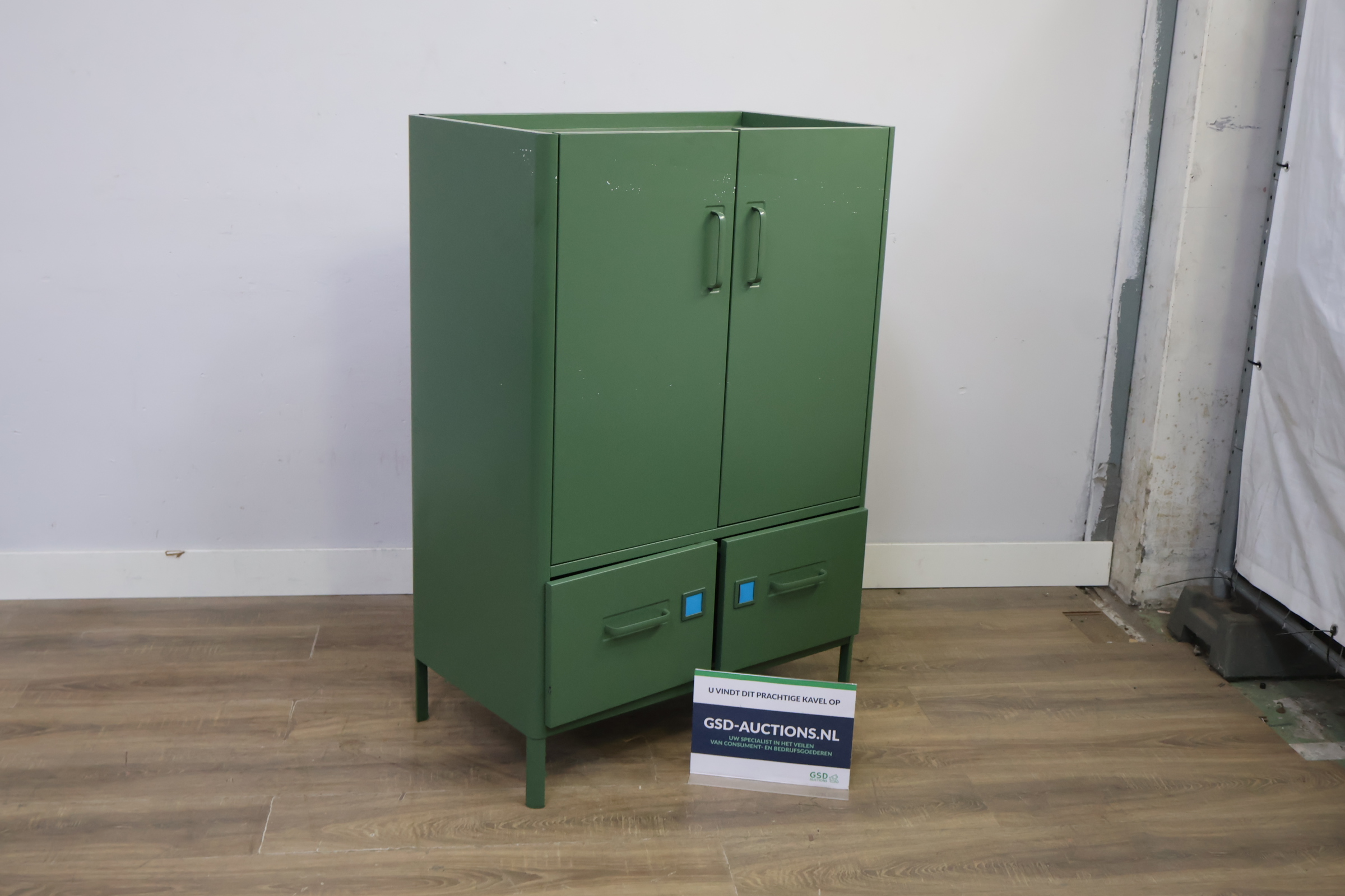 IKEA IDASEN Kast - Metaal – foto 2 – kavel bij GSD Auctions, Zoeterwoude