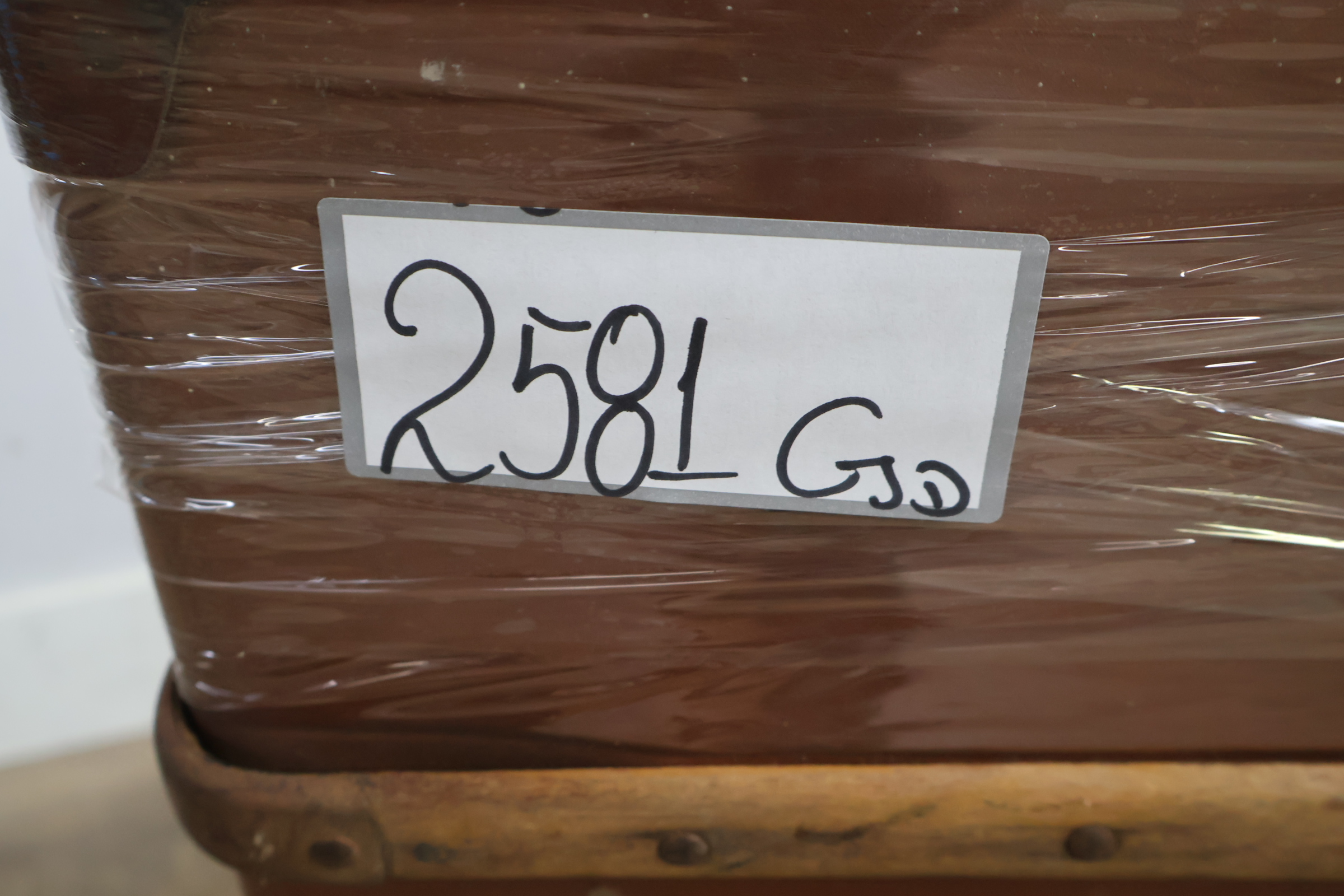 Vintage bruine reiskoffer – foto 17 – kavel bij GSD Auctions, Zoeterwoude