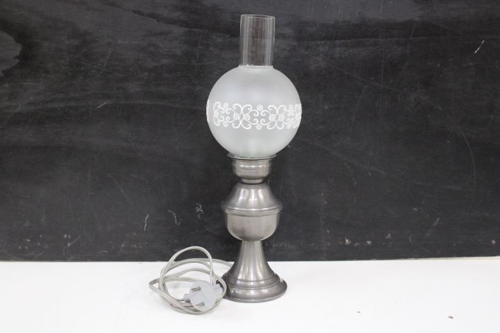 Antieke Elektrische Olielamp – foto 3 – kavel bij GSD Auctions, Zoeterwoude