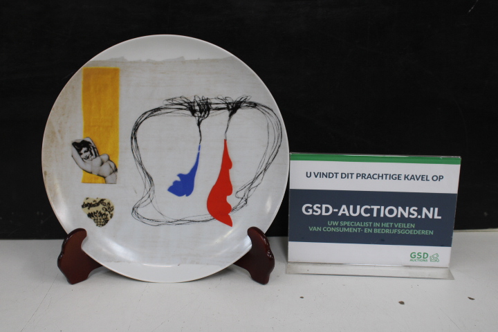 Decoratief bord - Raphael Hermans – foto 2 – kavel bij GSD Auctions, Zoeterwoude