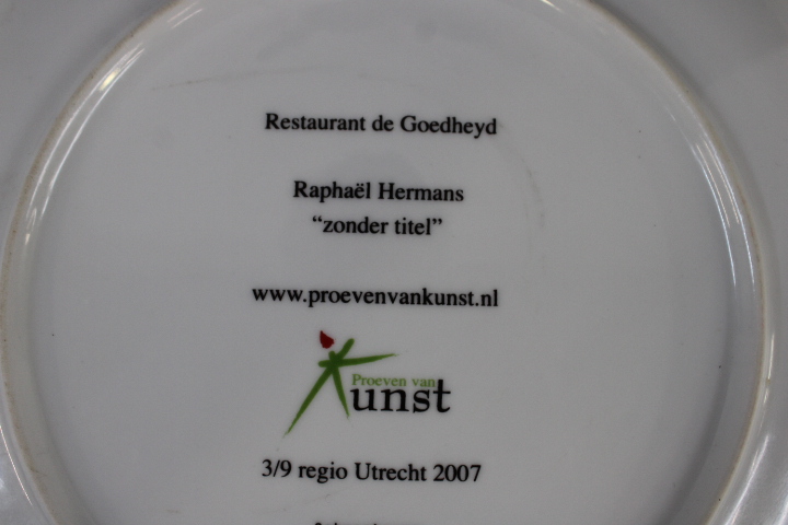Decoratief bord - Raphael Hermans – foto 13 – kavel bij GSD Auctions, Zoeterwoude