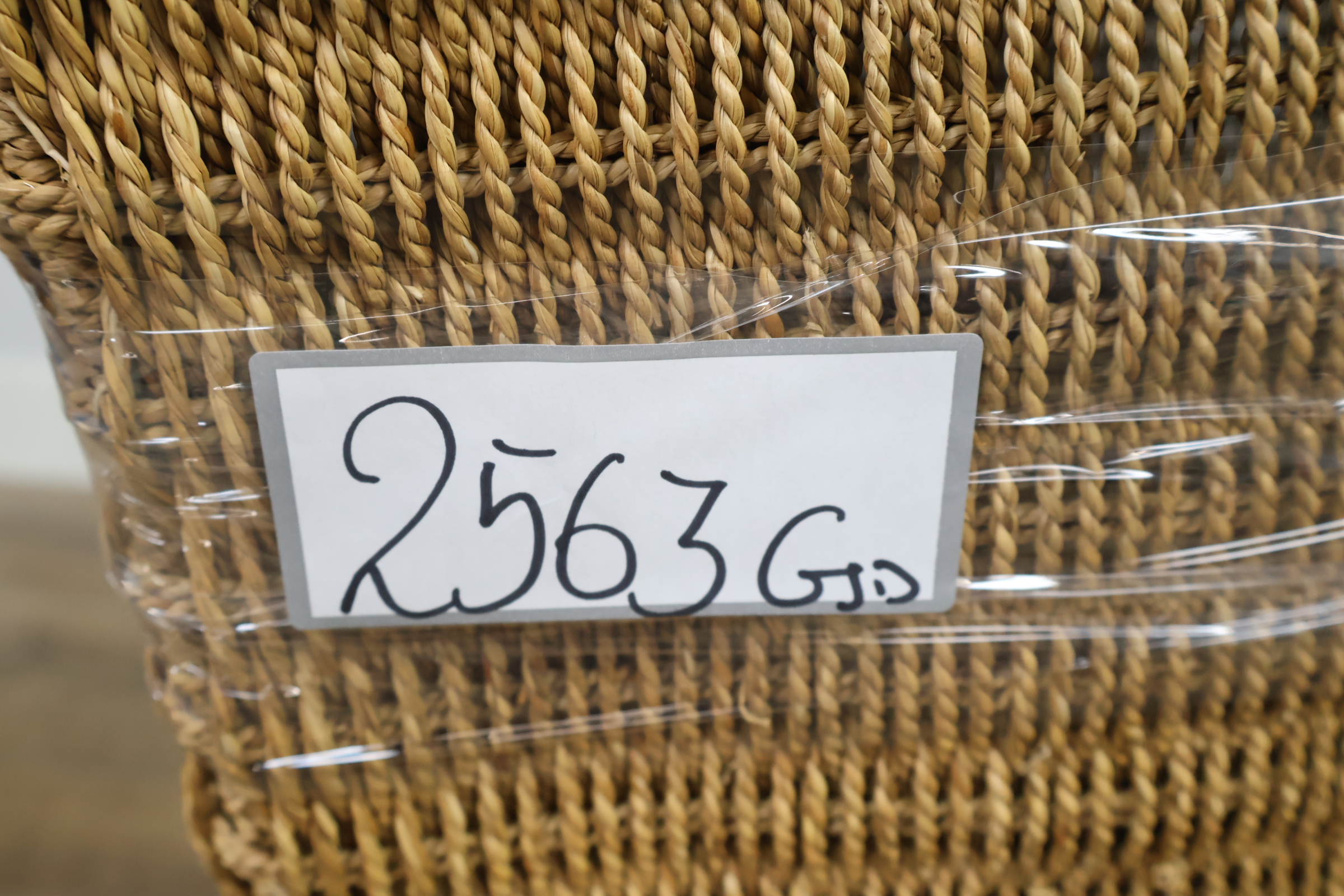 Set van 3 gevlochten rieten opbergmanden – foto 15 – kavel bij GSD Auctions, Zoeterwoude