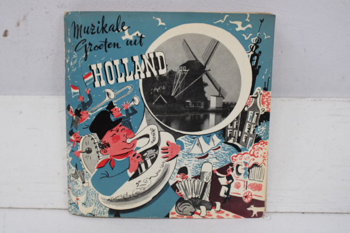 Set van negen muzikale platen met thema Holland – foto 4 – kavel bij GSD Auctions, Zoeterwoude