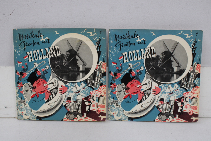 Set van negen muzikale platen met thema Holland – foto 8 – kavel bij GSD Auctions, Zoeterwoude