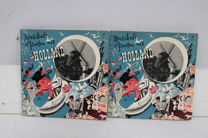 Set van negen muzikale platen met thema Holland – foto 12 – kavel bij GSD Auctions, Zoeterwoude