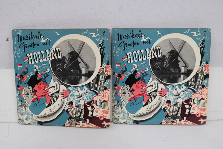 Set van negen muzikale platen met thema Holland – foto 15 – kavel bij GSD Auctions, Zoeterwoude