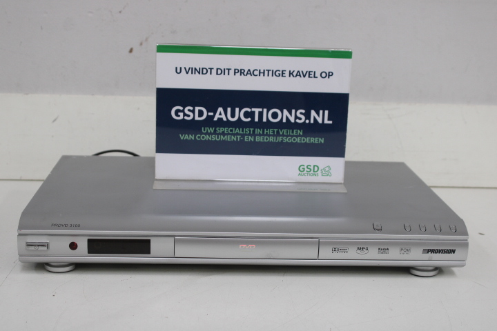 Provision PRDVD 3100 DVD speler – foto 2 – kavel bij GSD Auctions, Zoeterwoude