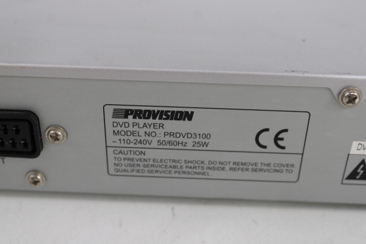 Provision PRDVD 3100 DVD speler – foto 12 – kavel bij GSD Auctions, Zoeterwoude