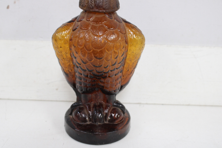 Set van 3 vintage gedecoreerde glazen flessen (Leeg) – foto 17 – kavel bij GSD Auctions, Zoeterwoude