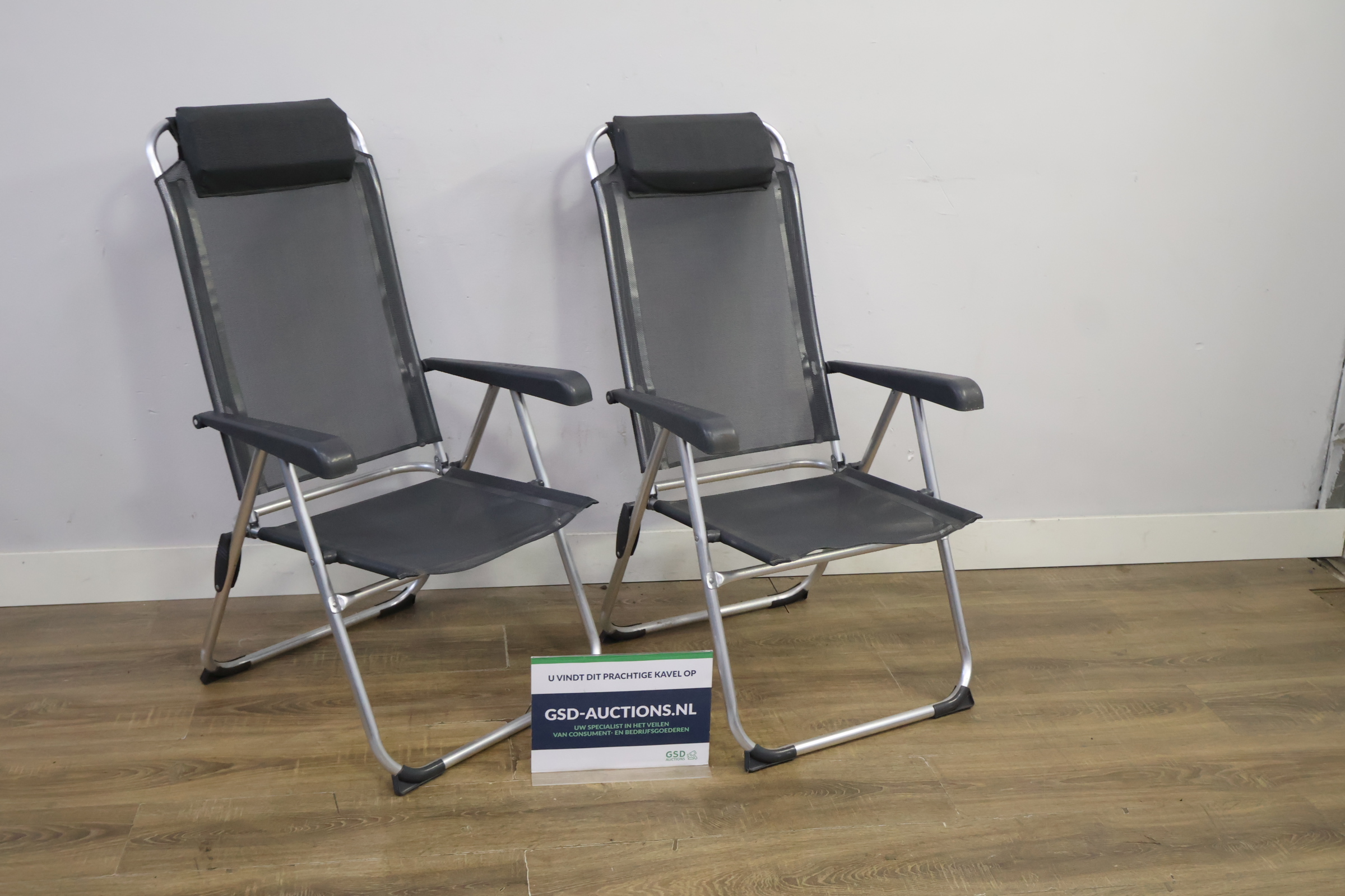 Set van 2 tuinstoelen – foto 2 – kavel bij GSD Auctions, Zoeterwoude