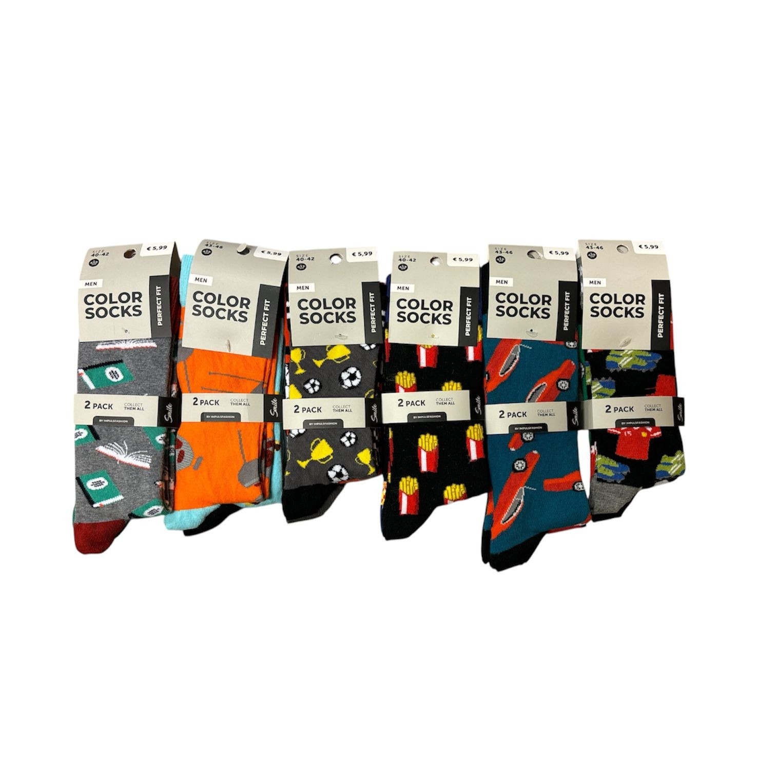 10x funsokken-Unisex size 36-46 – kavel bij GSD Auctions, Zoeterwoude