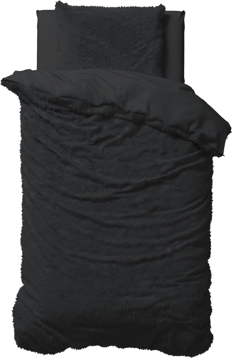Dekbedovertrek teddy Antraciet 140x220cm+1kussensloop – kavel bij GSD Auctions, Zoeterwoude