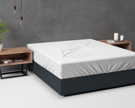 Sleeptime hoeslaken wit 140x200cm +25cm – kavel bij GSD Auctions, Zoeterwoude