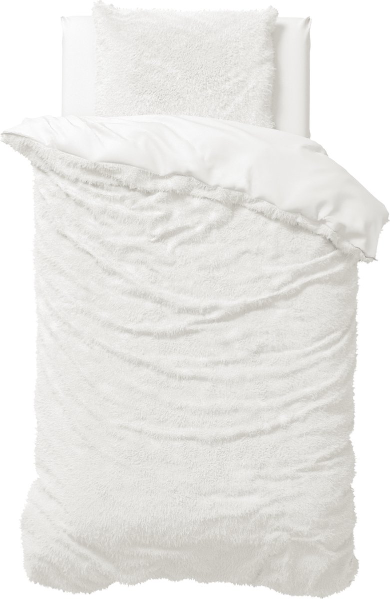 Dekbedovertrek teddy Wit 140x220cm+1kussensloop – kavel bij GSD Auctions, Zoeterwoude