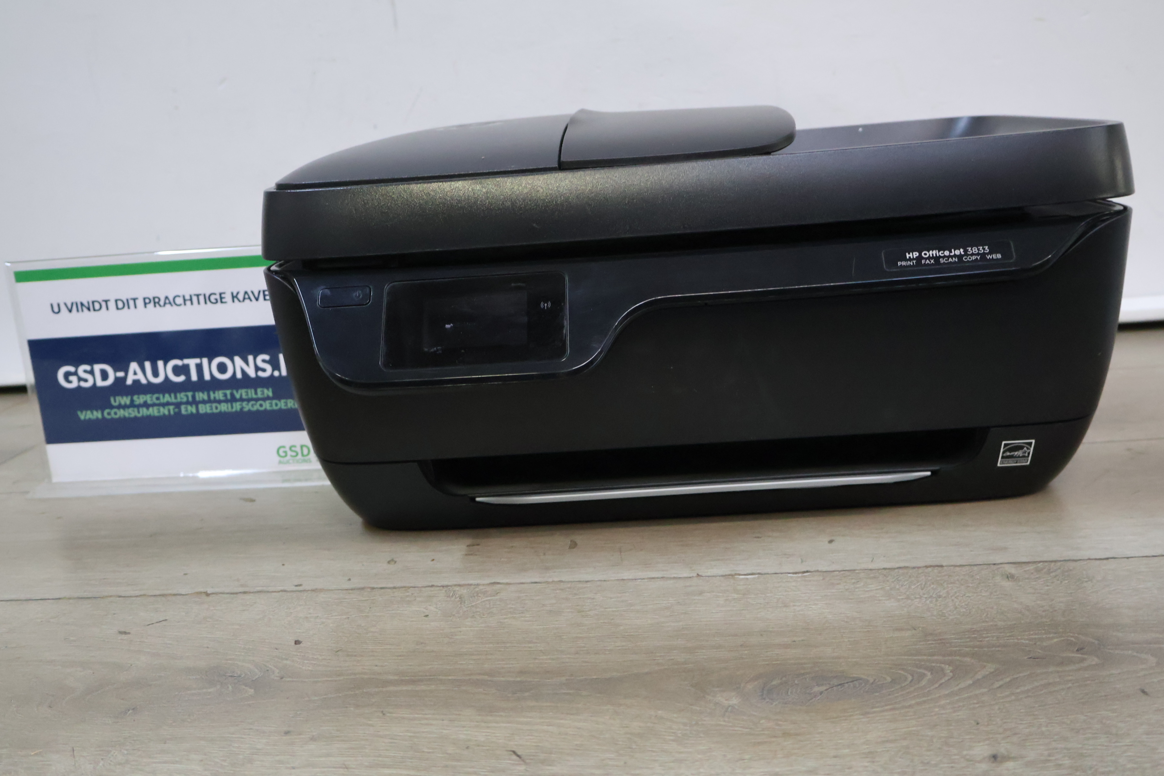 HP OfficeJet 3833 all-in-one printer' – foto 2 – kavel bij GSD Auctions, Zoeterwoude