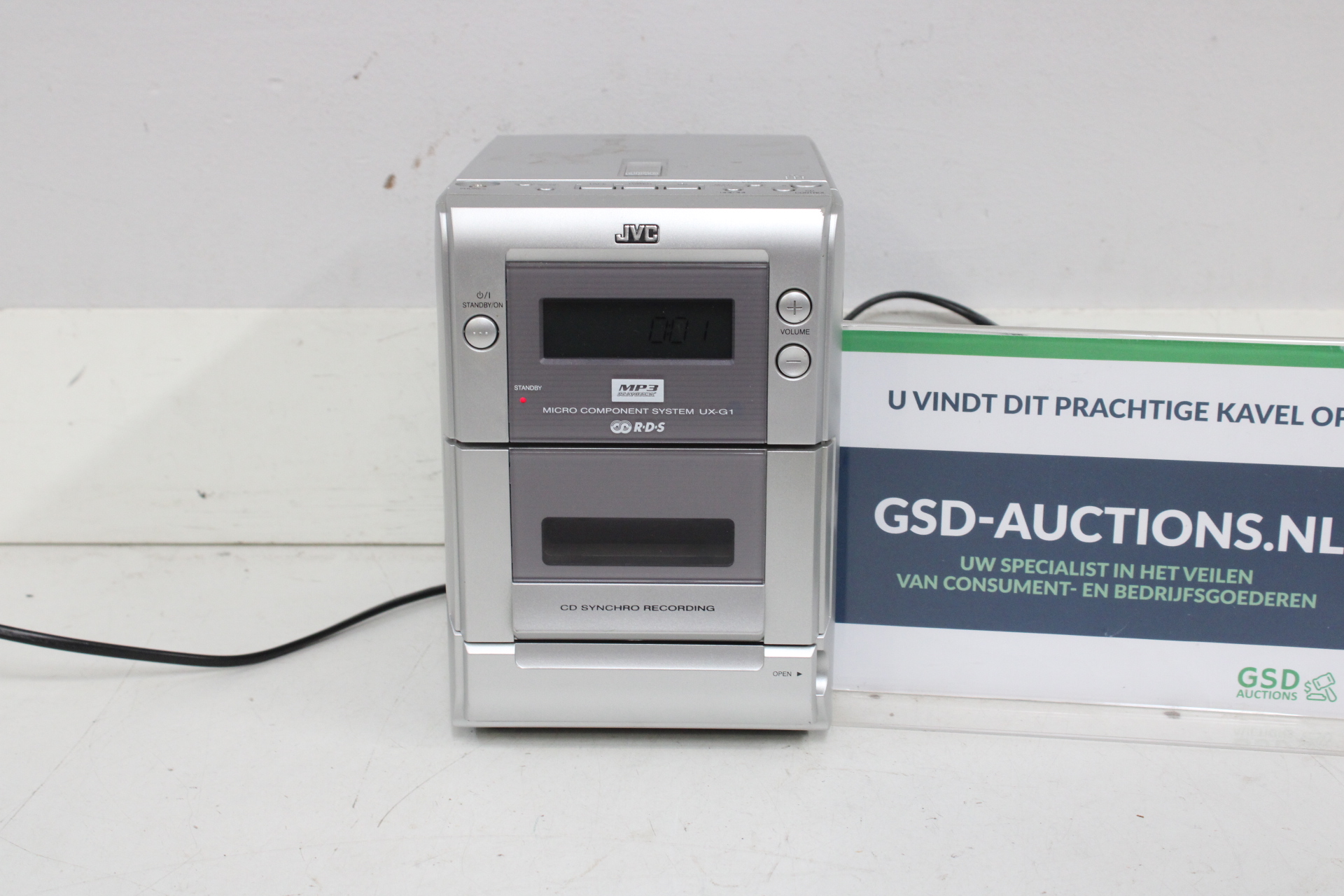 JVC Micro Component System UX-G1' – kavel bij GSD Auctions, Zoeterwoude