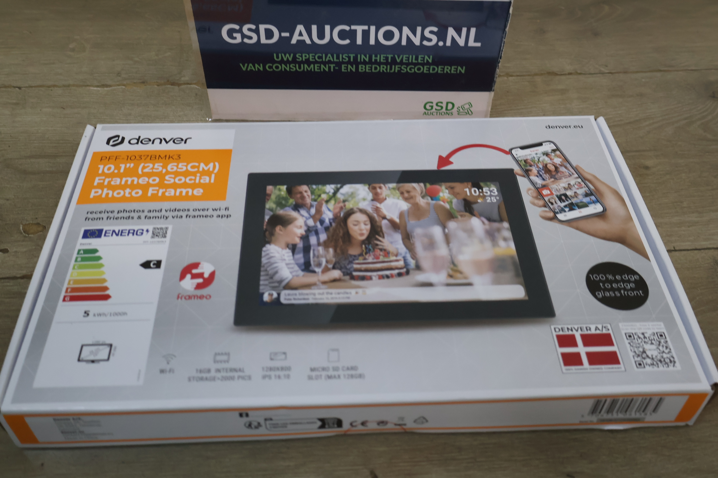 Denver 10.1" Frameo digitaal Photo Frame – kavel bij GSD Auctions, Zoeterwoude