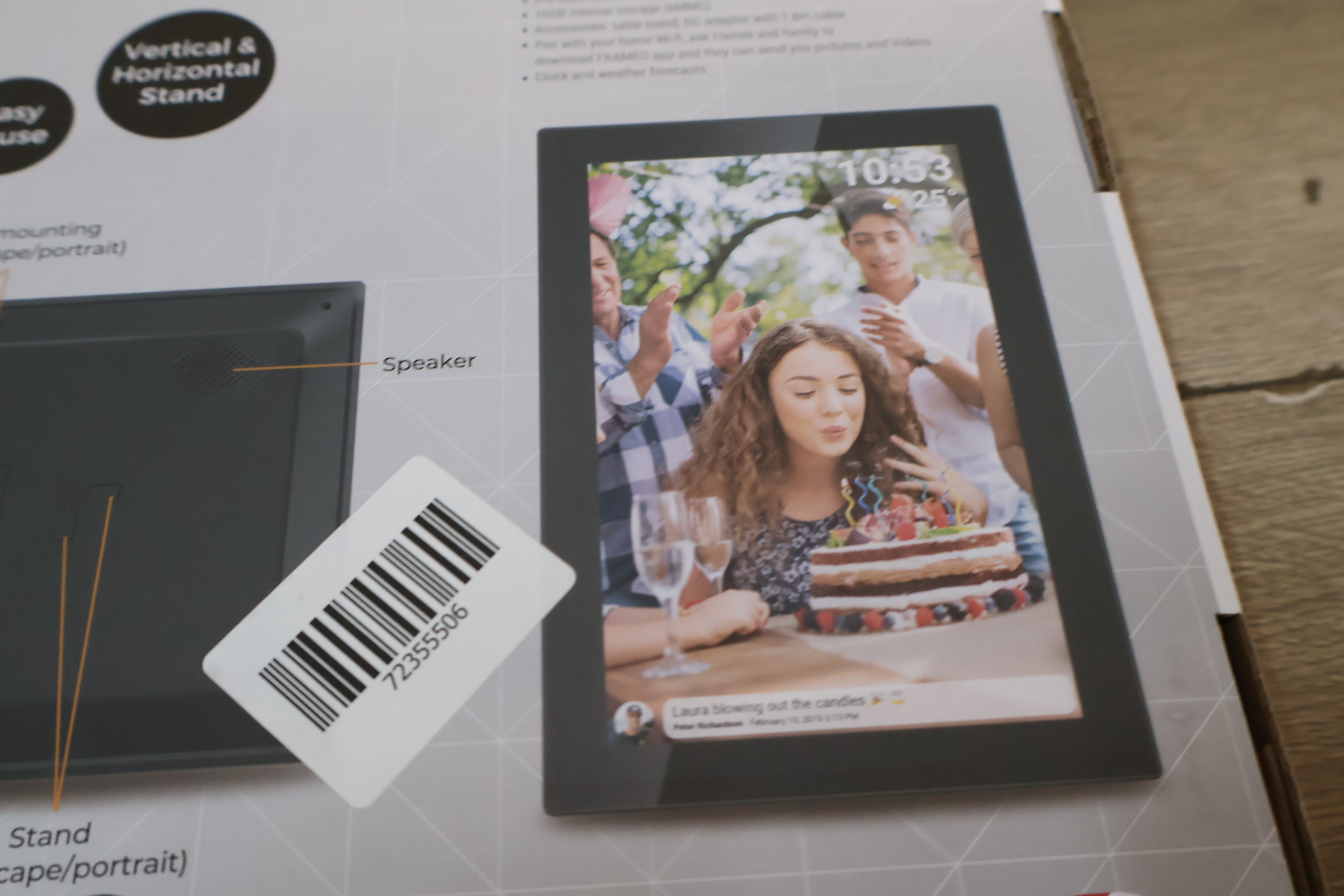Denver 10.1" Frameo digitaal Photo Frame – foto 5 – kavel bij GSD Auctions, Zoeterwoude