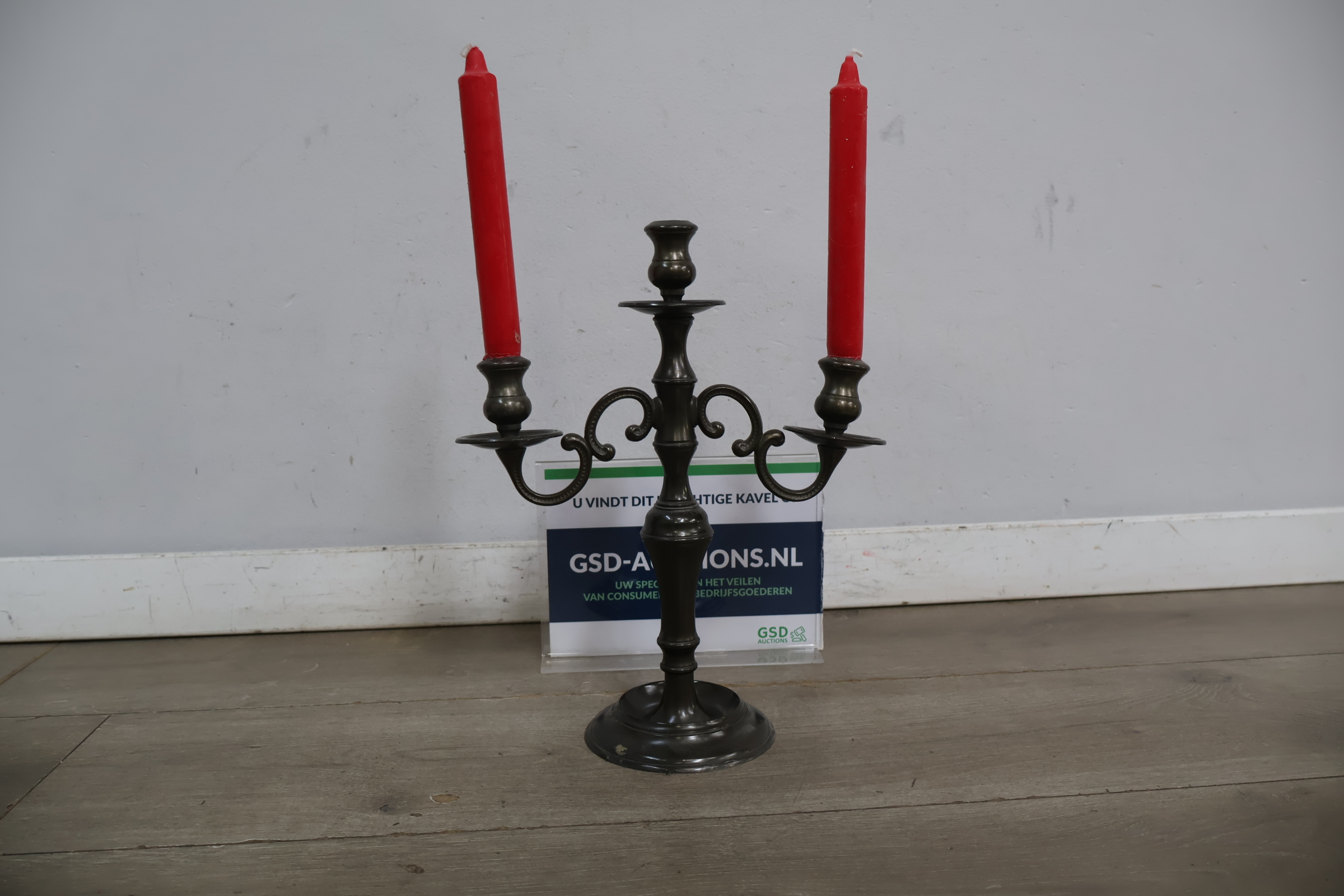 Brocante Kandelaar – foto 2 – kavel bij GSD Auctions, Zoeterwoude