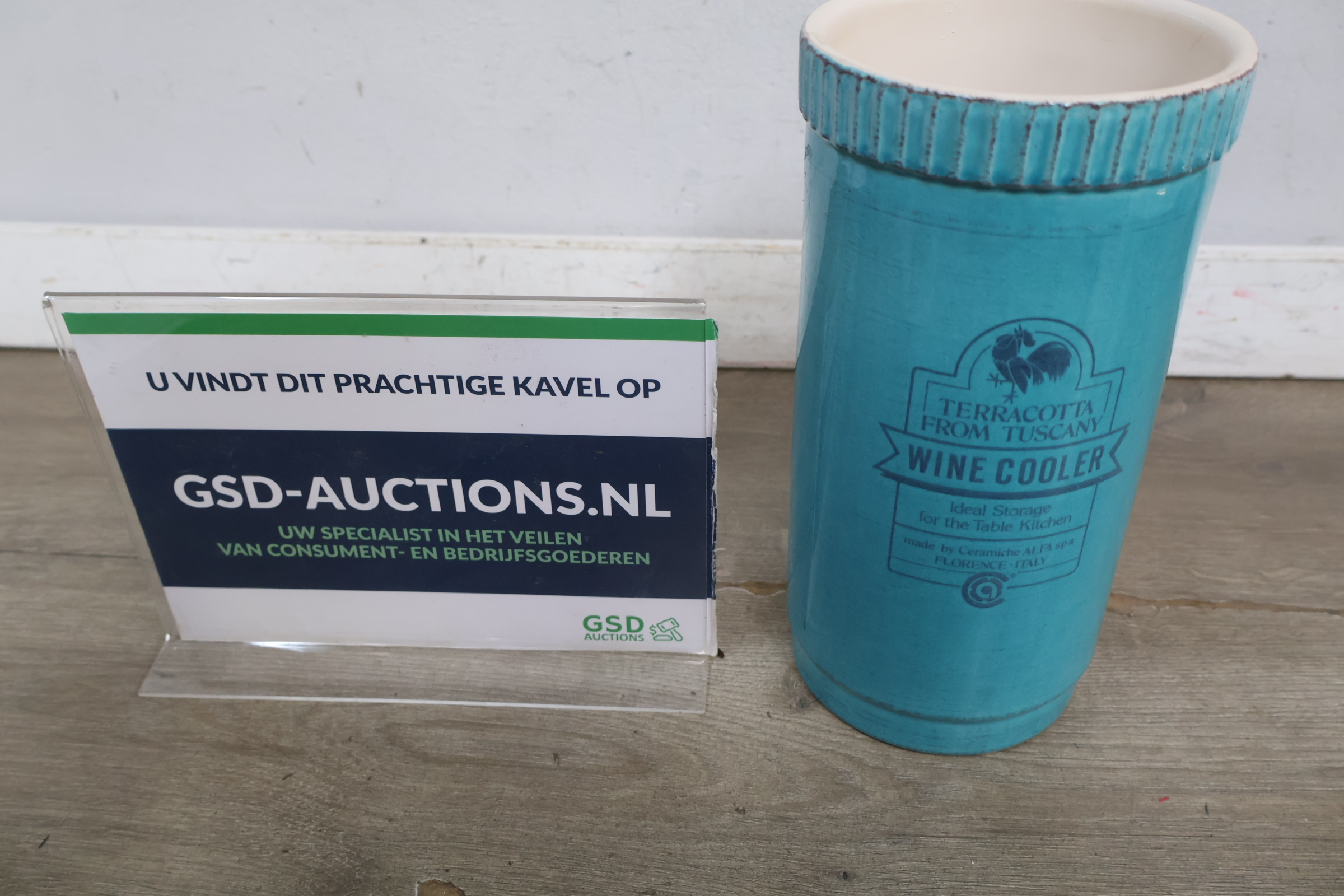 Terracotta Wine Coole – kavel bij GSD Auctions, Zoeterwoude
