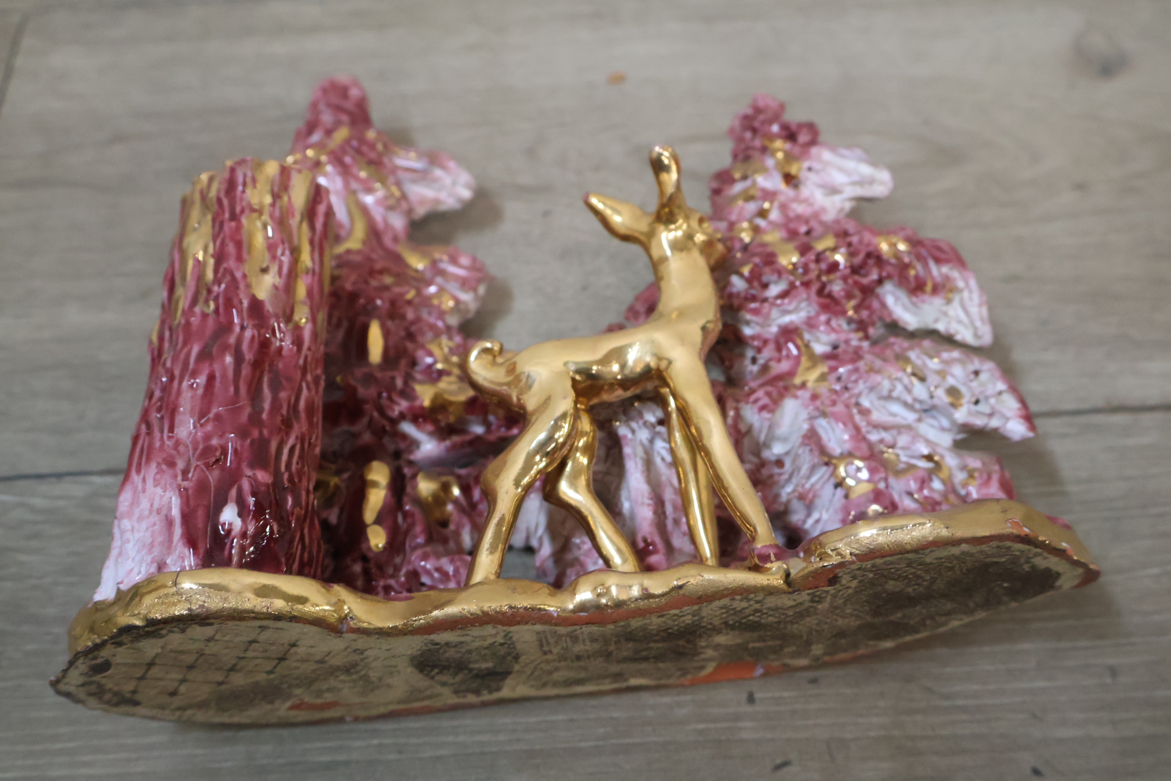 Decoratieve keramische kaarshouder – foto 10 – kavel bij GSD Auctions, Zoeterwoude