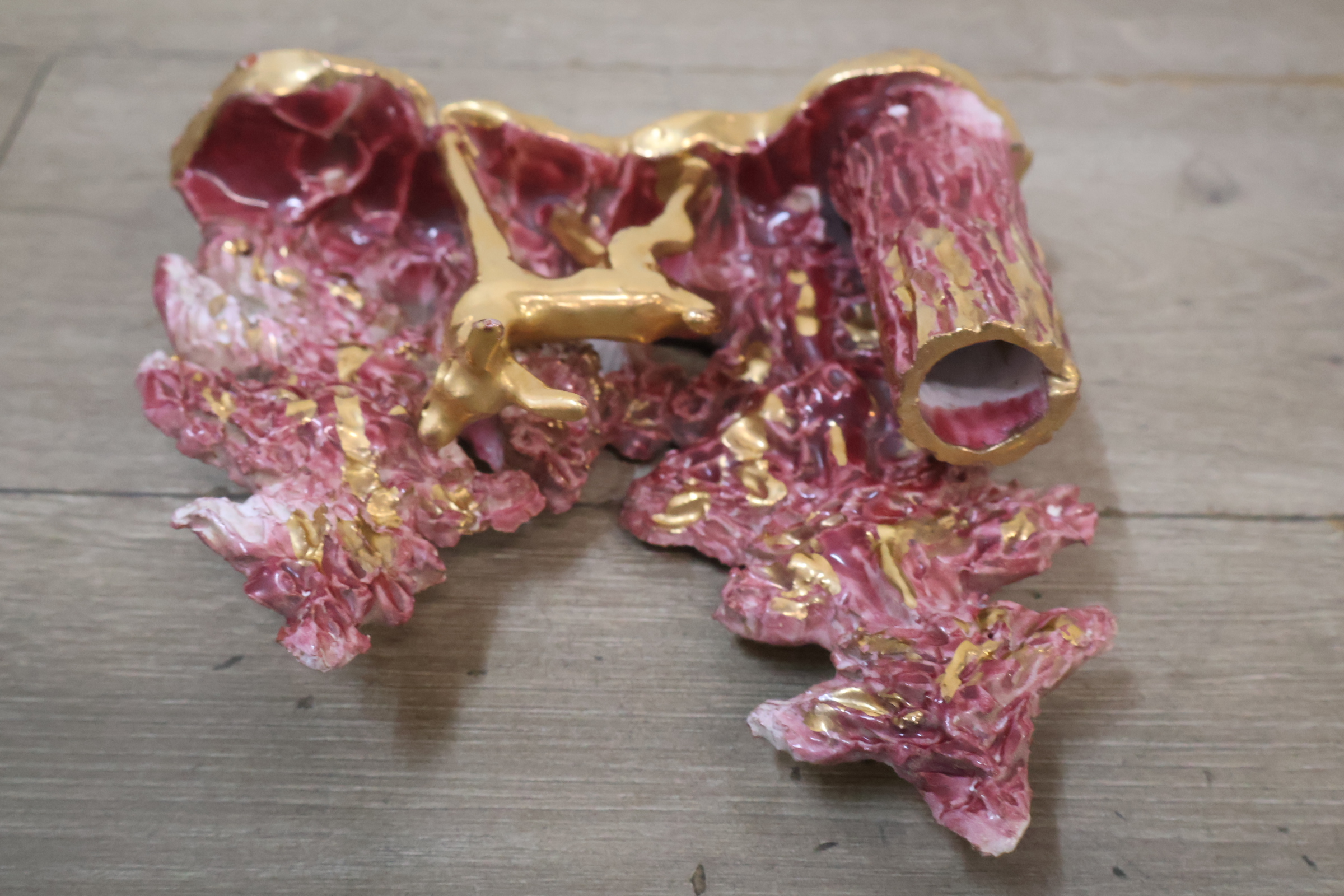 Decoratieve keramische kaarshouder – foto 12 – kavel bij GSD Auctions, Zoeterwoude