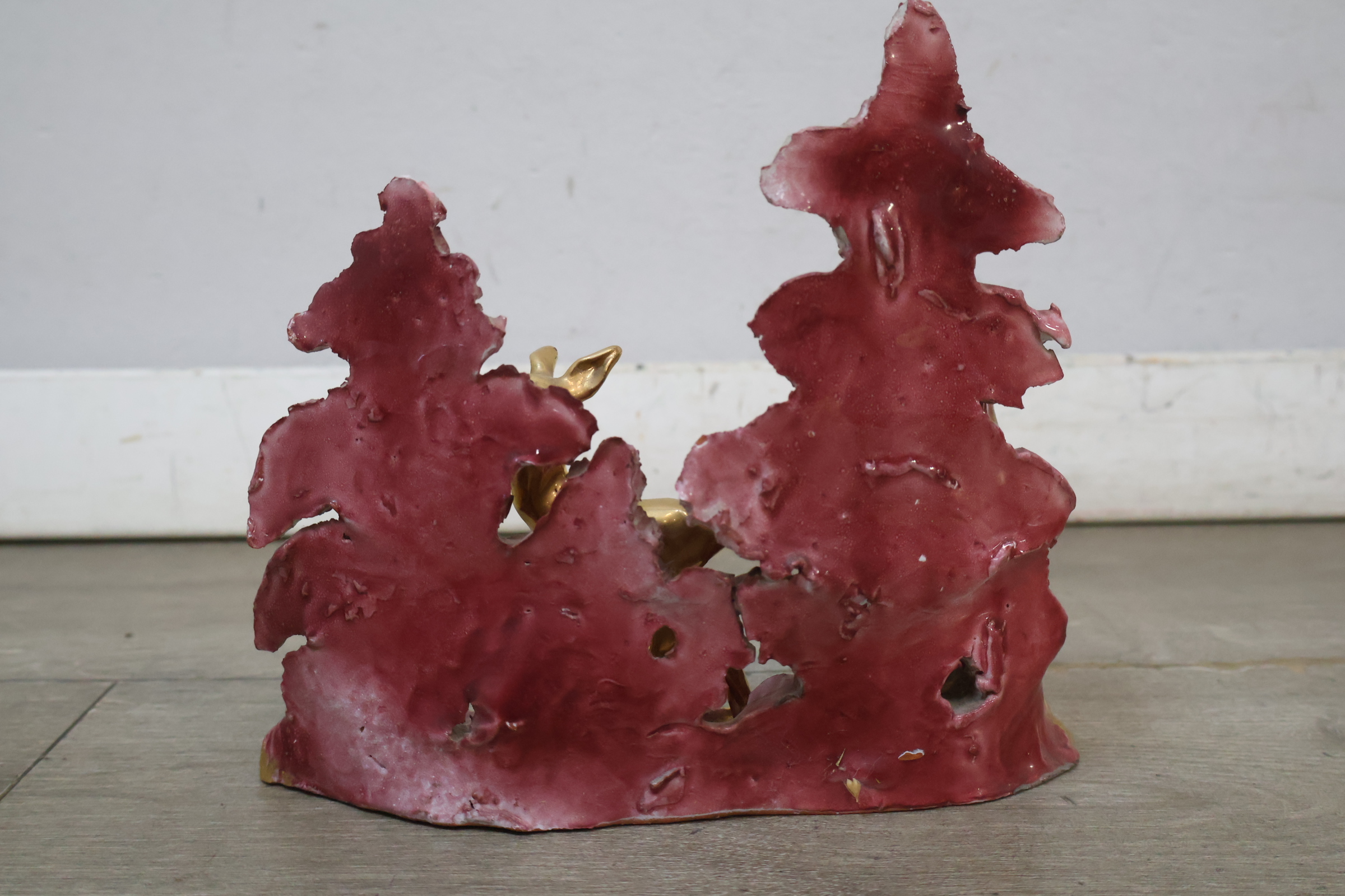 Decoratieve keramische kaarshouder – foto 13 – kavel bij GSD Auctions, Zoeterwoude