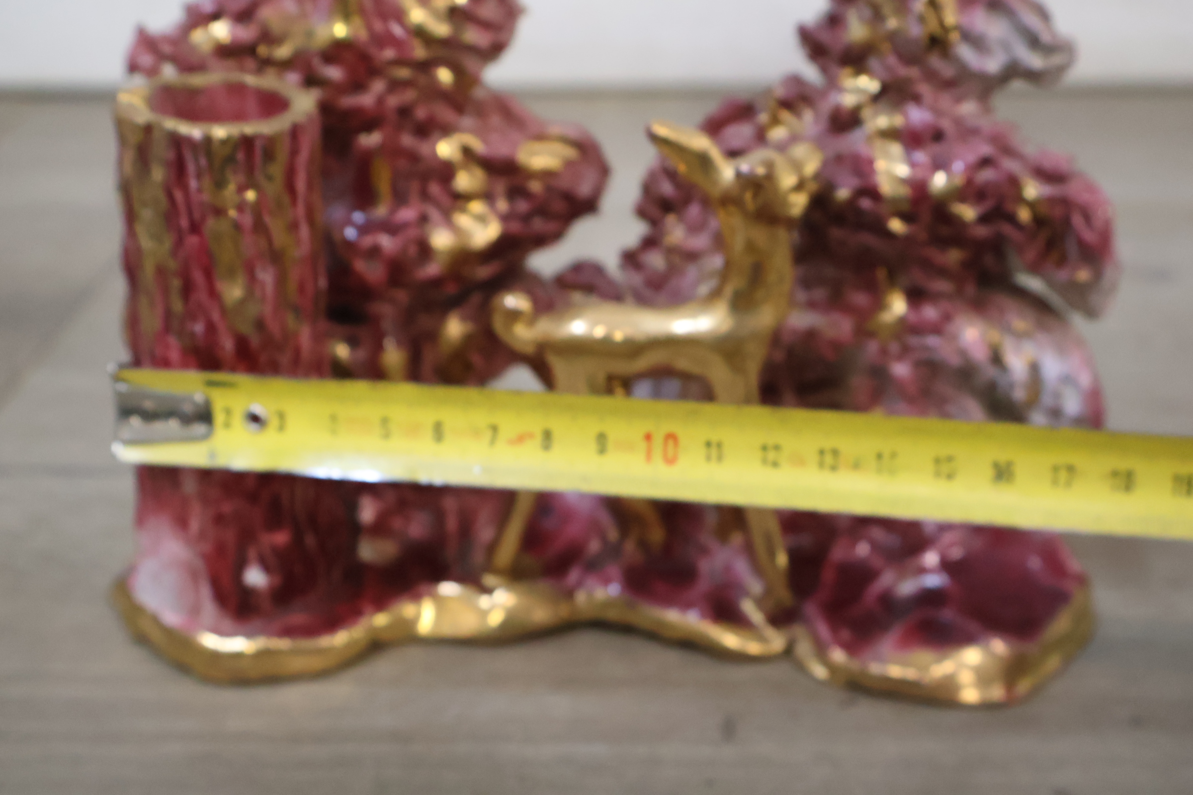 Decoratieve keramische kaarshouder – foto 14 – kavel bij GSD Auctions, Zoeterwoude